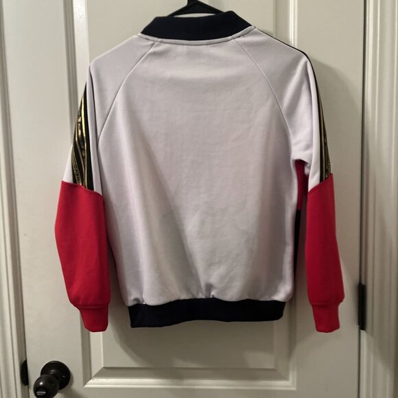 Switch Remarkable Boys Full Zip Track Jacket Billionaires Club Size S 8 Red Blue - Picture 12 of 13